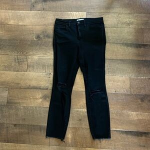 Madewell | 27 10” High riser skinny jean Black Sea